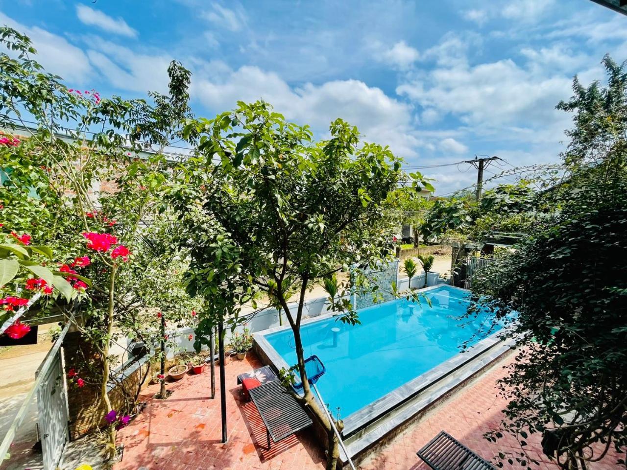 An An Homestay Bungalow Phong Nha Exterior foto