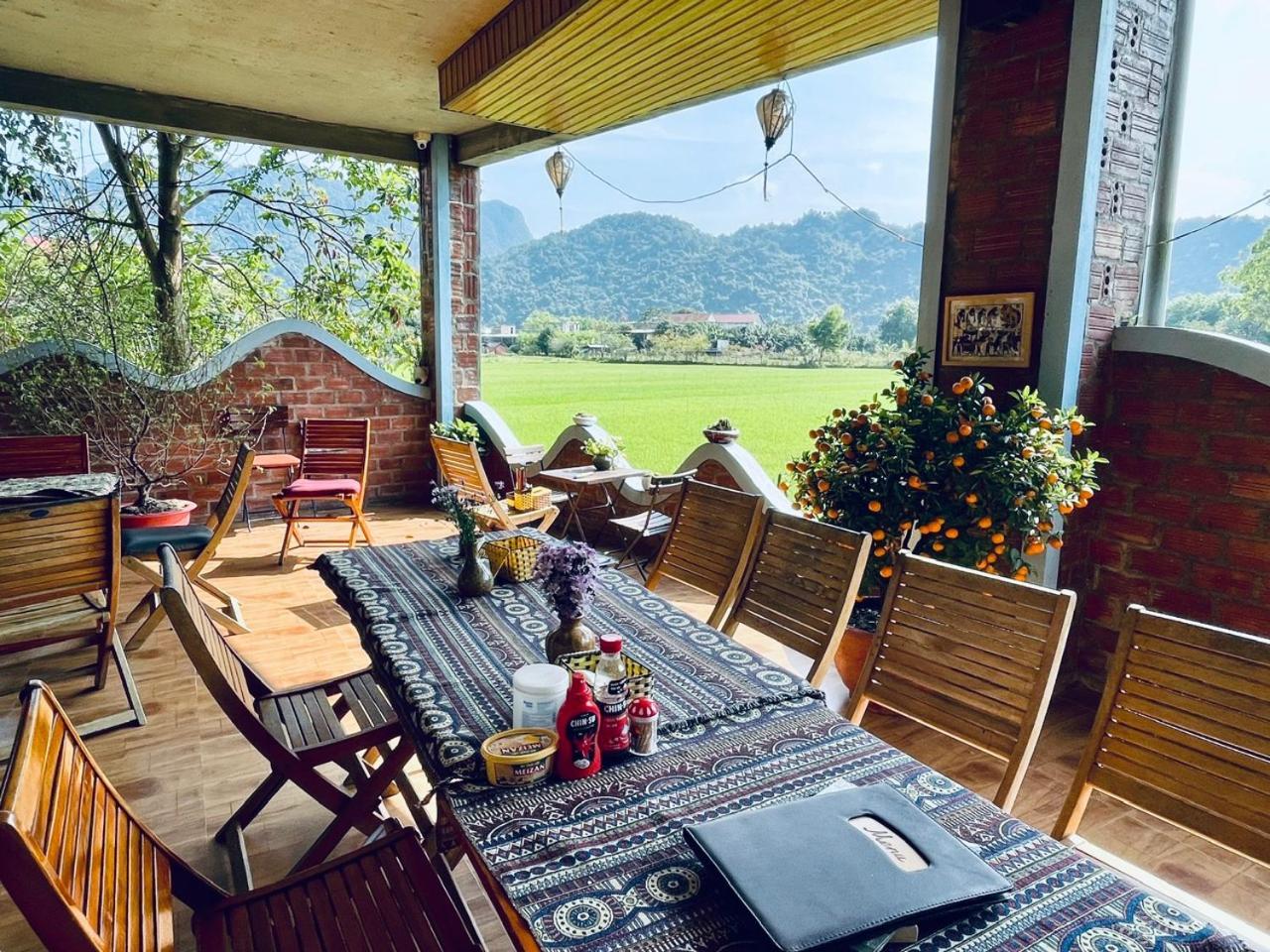 An An Homestay Bungalow Phong Nha Exterior foto