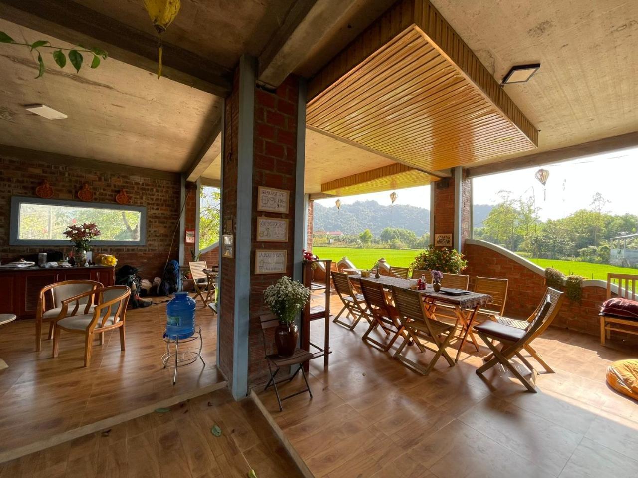 An An Homestay Bungalow Phong Nha Exterior foto