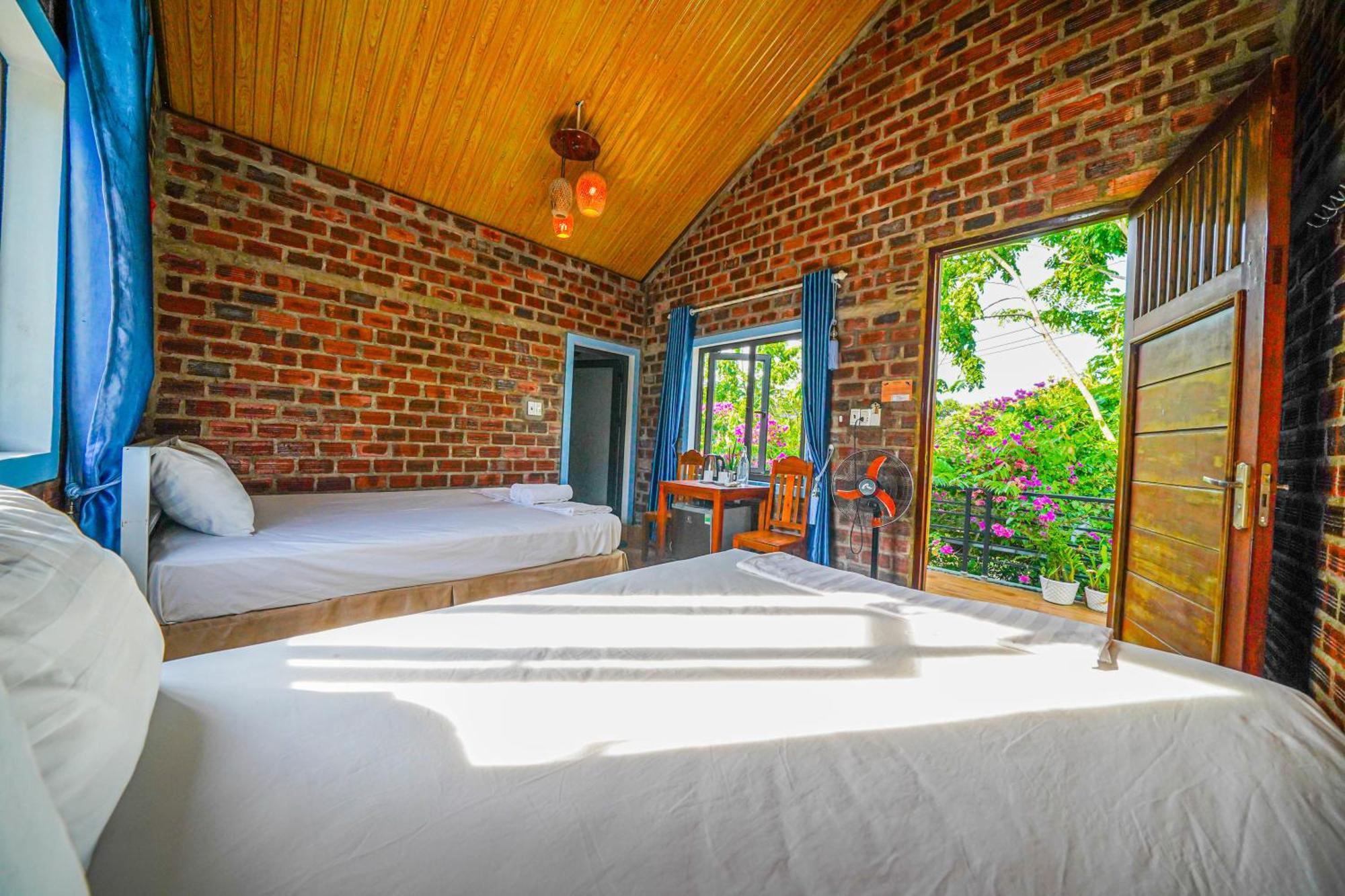 An An Homestay Bungalow Phong Nha Exterior foto
