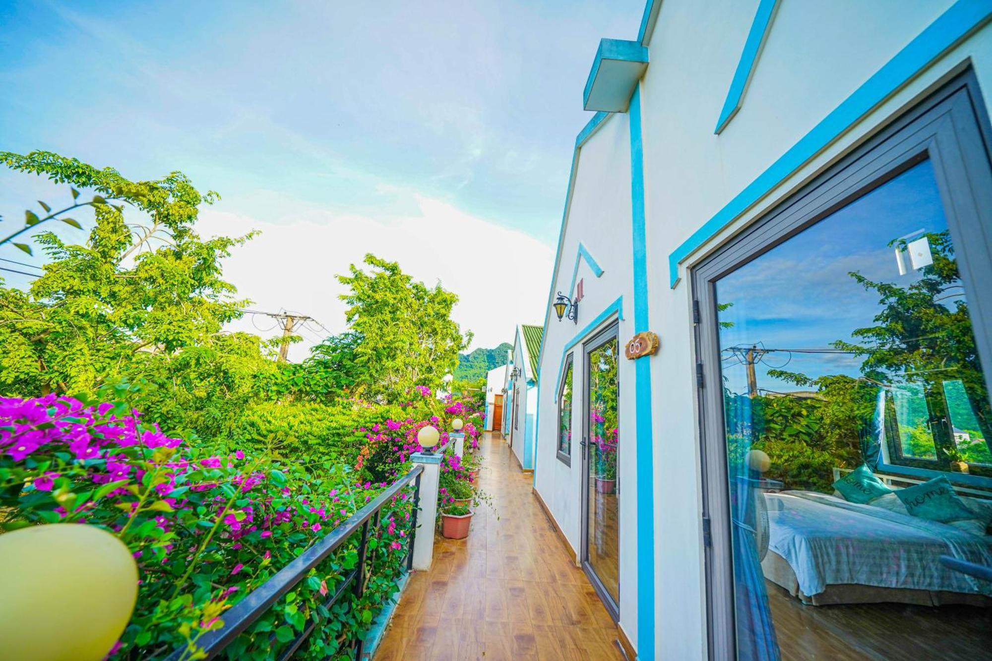 An An Homestay Bungalow Phong Nha Exterior foto