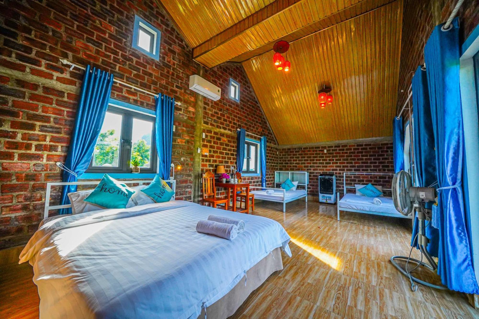 An An Homestay Bungalow Phong Nha Exterior foto