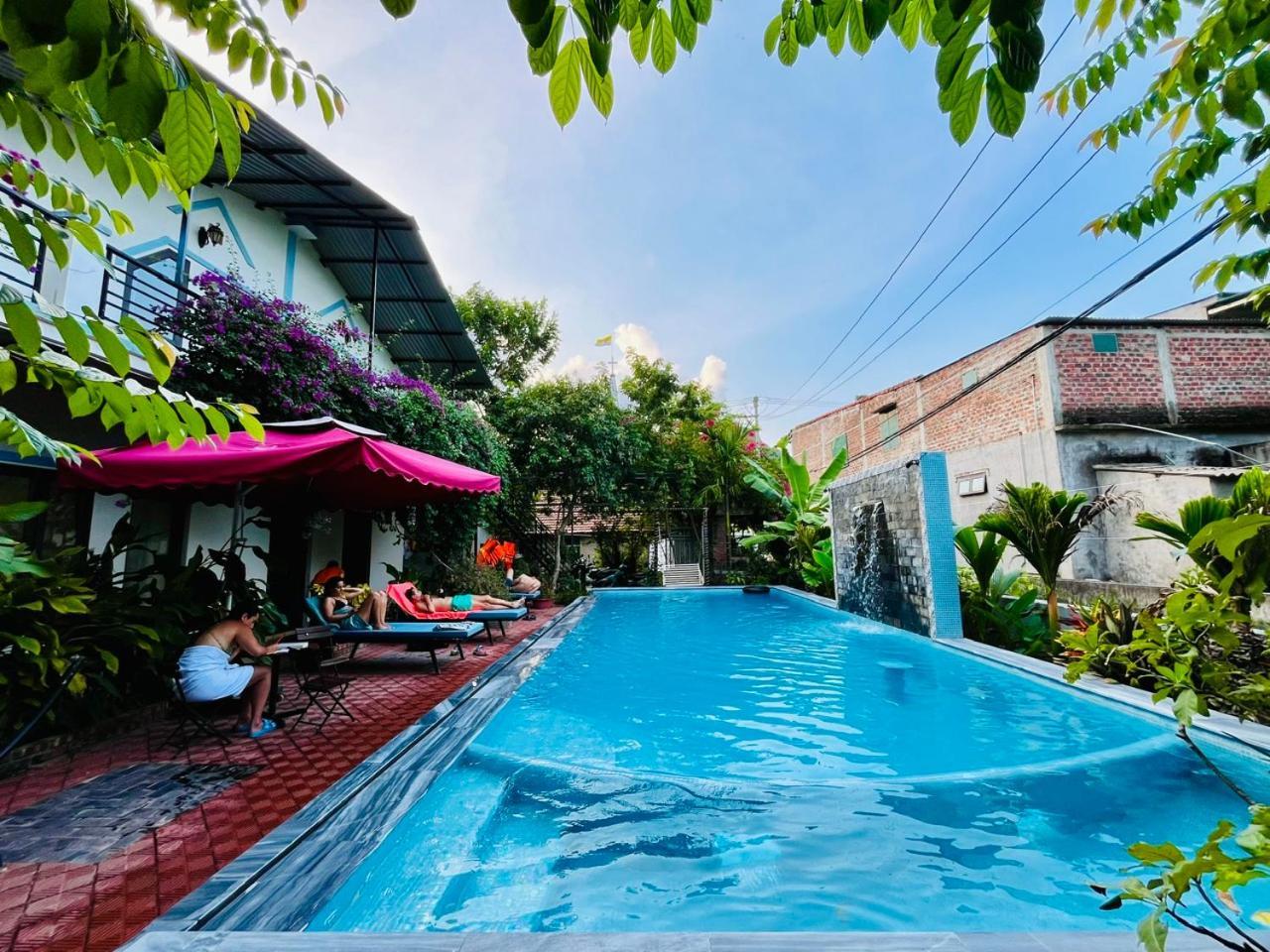 An An Homestay Bungalow Phong Nha Exterior foto