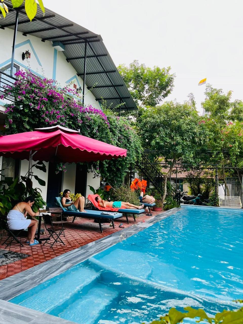 An An Homestay Bungalow Phong Nha Exterior foto