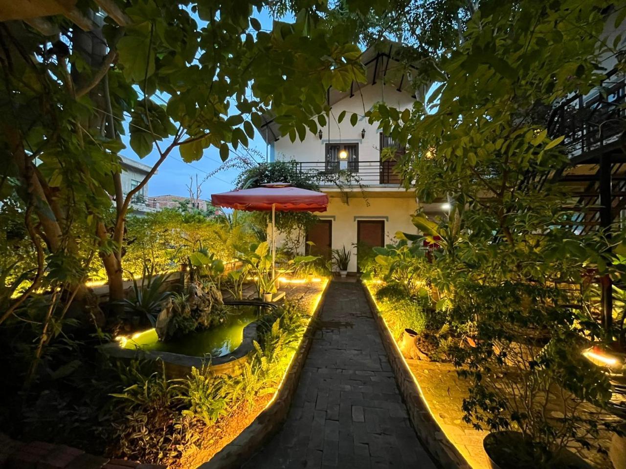An An Homestay Bungalow Phong Nha Exterior foto