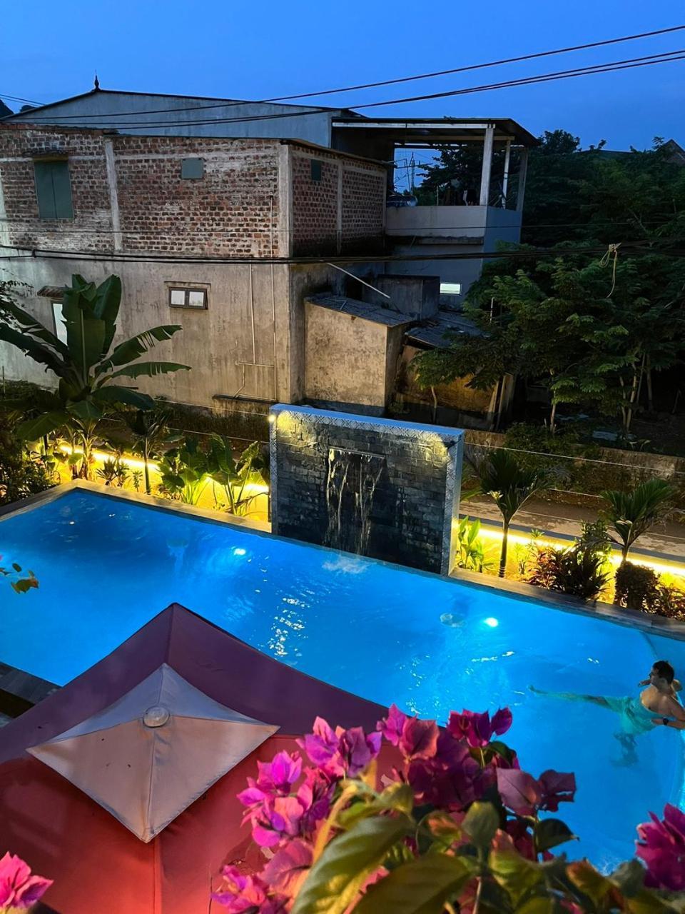 An An Homestay Bungalow Phong Nha Exterior foto